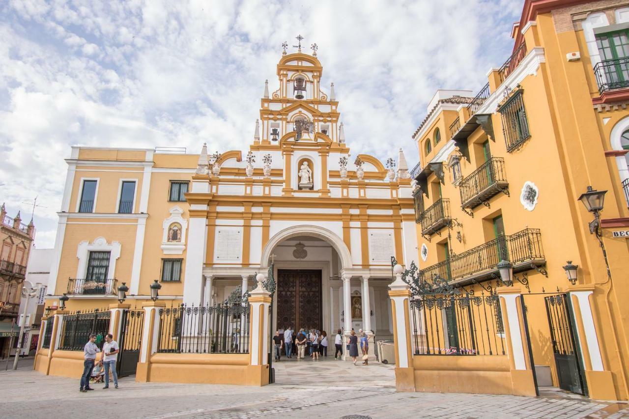 Murallas De Sevilla Apartamento Con Garaje 4 Pax Buitenkant foto